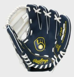 Rawlings Milwaukee Brewers 10-Inch Team Logo Glove 8 Rawlings Milwaukee Brewers 10-Inch Team Logo Glove -Baseball Equipment Select Stores 22000006111 2