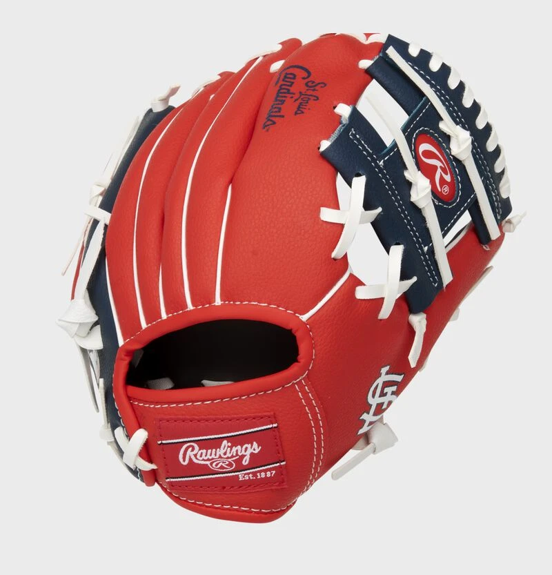 Rawlings St. Louis Cardinals 10-Inch Team Logo Glove 4 Rawlings St. Louis Cardinals 10-Inch Team Logo Glove - Image 2