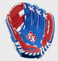 Rawlings Texas Rangers 10-Inch Team Logo Glove -Baseball Equipment Select Stores 22000022111 2