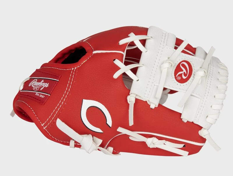 Rawlings Cincinnati Reds 10-Inch Team Logo Glove 3 Rawlings Cincinnati Reds 10-Inch Team Logo Glove