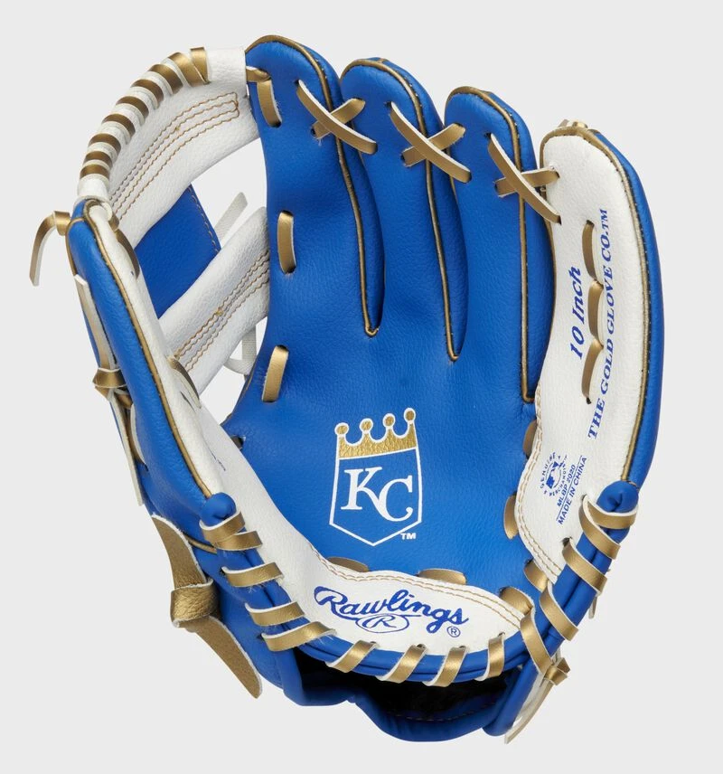 Rawlings Kansas City Royals 10-Inch Team Logo Glove 5 Rawlings Kansas City Royals 10-Inch Team Logo Glove - Image 3