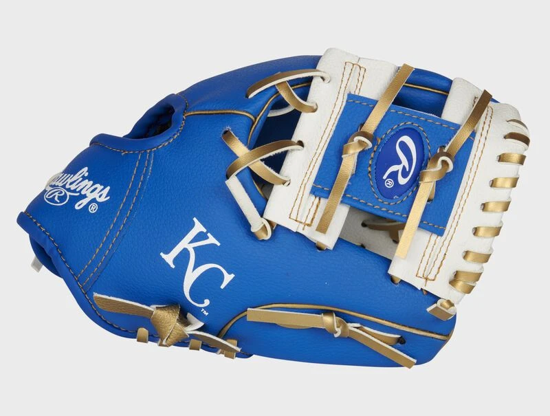 Rawlings Kansas City Royals 10-Inch Team Logo Glove 3 Rawlings Kansas City Royals 10-Inch Team Logo Glove