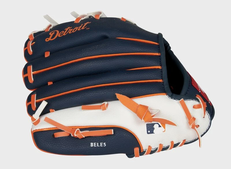 Rawlings Detroit Tigers 10-Inch Team Logo Glove 6 Rawlings Detroit Tigers 10-Inch Team Logo Glove - Image 4