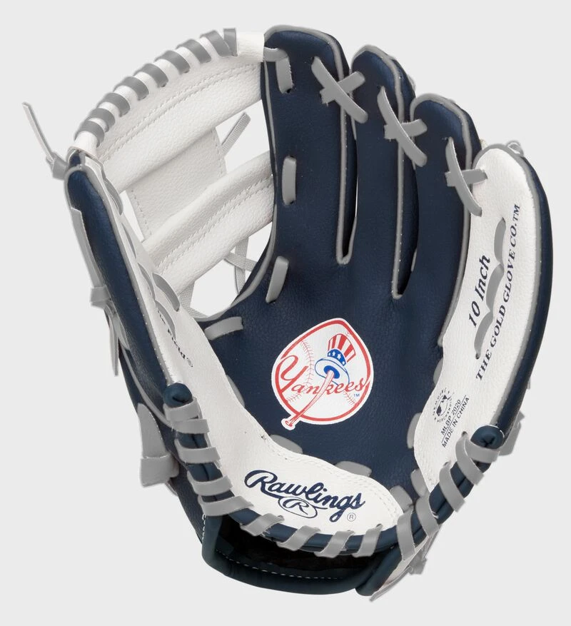 Rawlings New York Yankees 10-Inch Team Logo Glove 5 Rawlings New York Yankees 10-Inch Team Logo Glove - Image 3