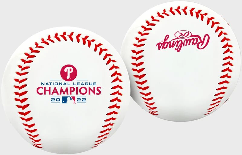 Rawlings 2022 Philadelphia Phillies National League Champions Replica Baseball 3 Rawlings 2022 Philadelphia Phillies National League Champions Replica Baseball