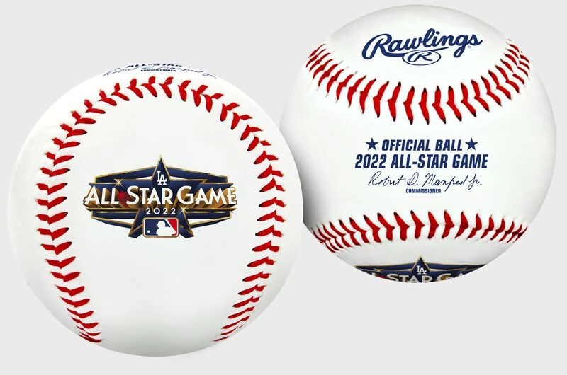 Rawlings MLB 2022 All-Star Game Replica Baseball, Multiple Colors 3 Rawlings MLB 2022 All-Star Game Replica Baseball, Multiple Colors