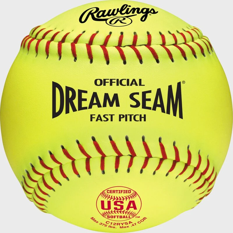 Rawlings USA Official 12" Softballs, 3 Pack Or Dozen 3 Rawlings USA Official 12" Softballs, 3 Pack Or Dozen
