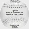 Rawlings DeBEER 17 In Clincher Softballs -Baseball Equipment Select Stores ID17WH 1