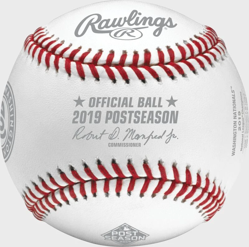 Rawlings 2019 Washington Nationals National League Champions Baseball 3 Rawlings 2019 Washington Nationals National League Champions Baseball