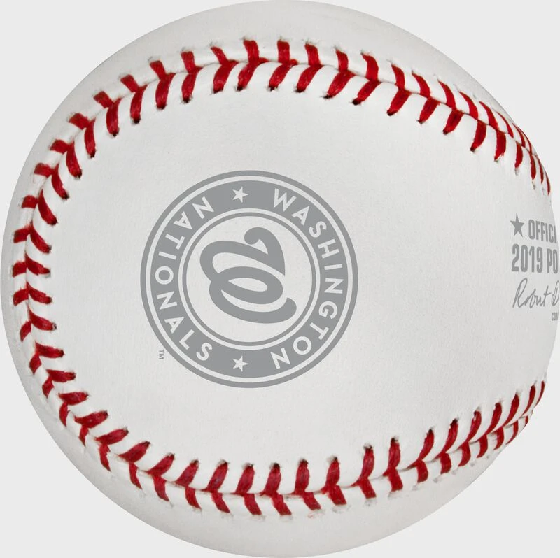 Rawlings 2019 Washington Nationals National League Champions Baseball 4 Rawlings 2019 Washington Nationals National League Champions Baseball - Image 2