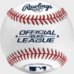 Rawlings Box Of 3 Official League Recreational Balls