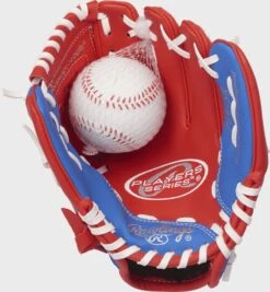 Rawlings Players Series 9 In Baseball/Softball Glove With Soft Core Ball 7 Rawlings Players Series 9 In Baseball/Softball Glove With Soft Core Ball -Baseball Equipment Select Stores PL91SR 1