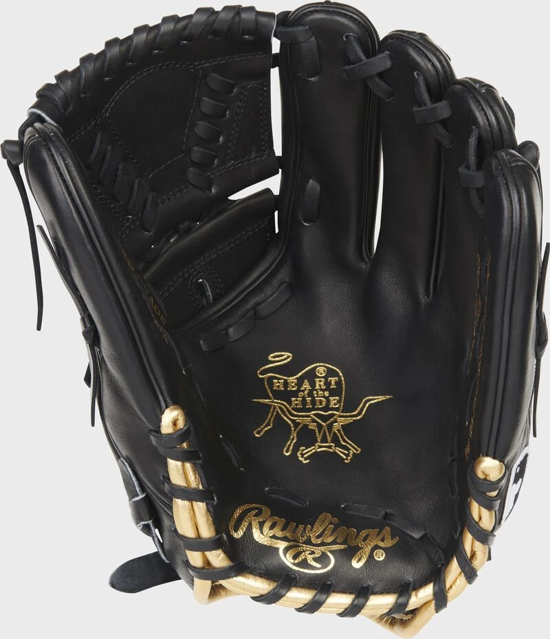 Rawlings Pro Label 7 Black Heart Of The Hide Infield/Pitcher's Glove 5 Rawlings Pro Label 7 Black Heart Of The Hide Infield/Pitcher's Glove - Image 3