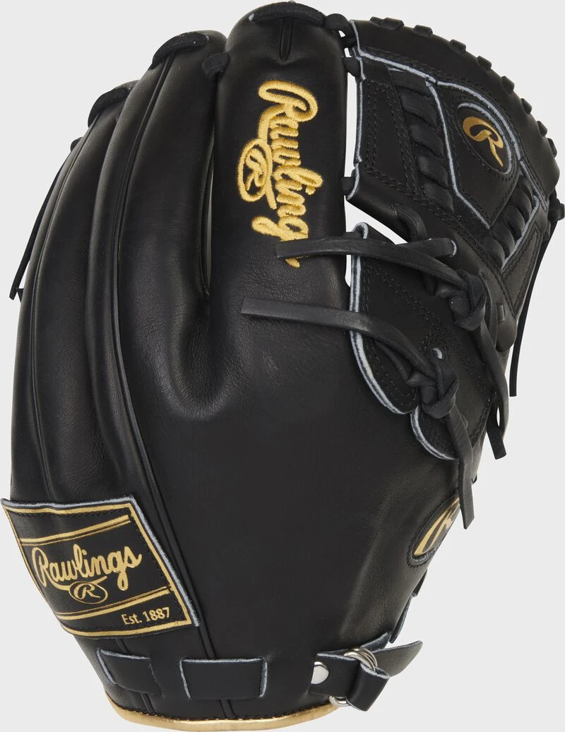 Rawlings Pro Label 7 Black Heart Of The Hide Infield/Pitcher's Glove 4 Rawlings Pro Label 7 Black Heart Of The Hide Infield/Pitcher's Glove - Image 2