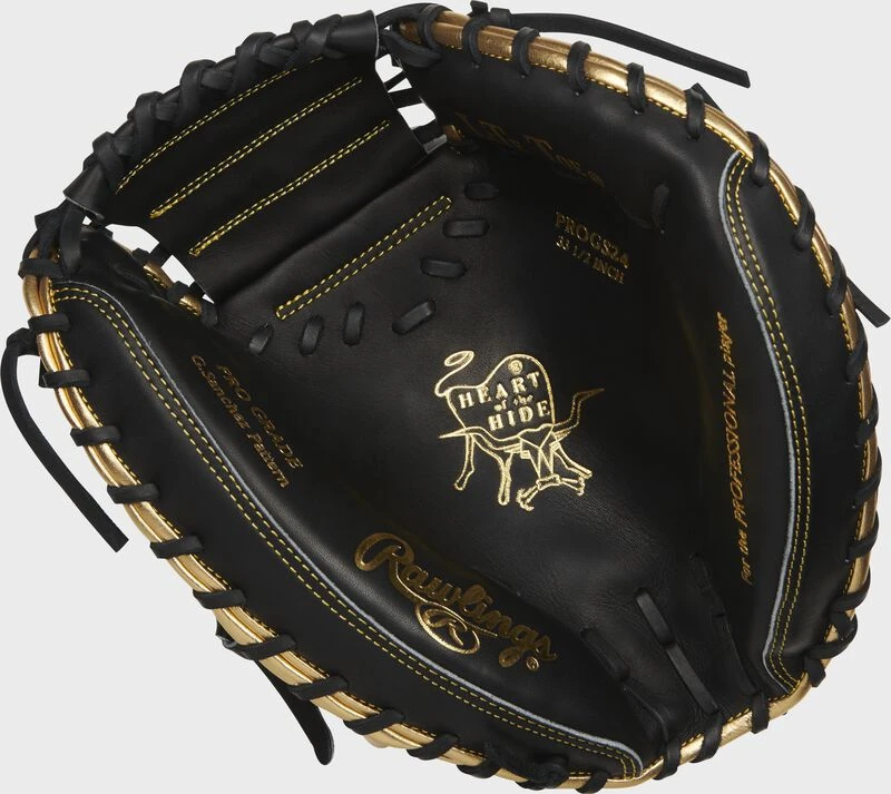 Rawlings 2022 Heart Of The Hide 33.5-Inch Catcher's Mitt, Gary Sanchez Pattern 5 Rawlings 2022 Heart Of The Hide 33.5-Inch Catcher's Mitt, Gary Sanchez Pattern - Image 3