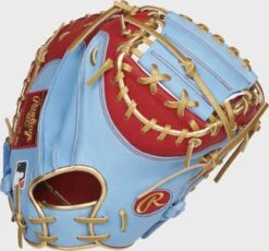 Rawlings 2021 Exclusive Heart Of The Hide 34-Inch Catcher's Mitt, Yadier Molina Pattern -Baseball Equipment Select Stores PROYM4SCBG 2