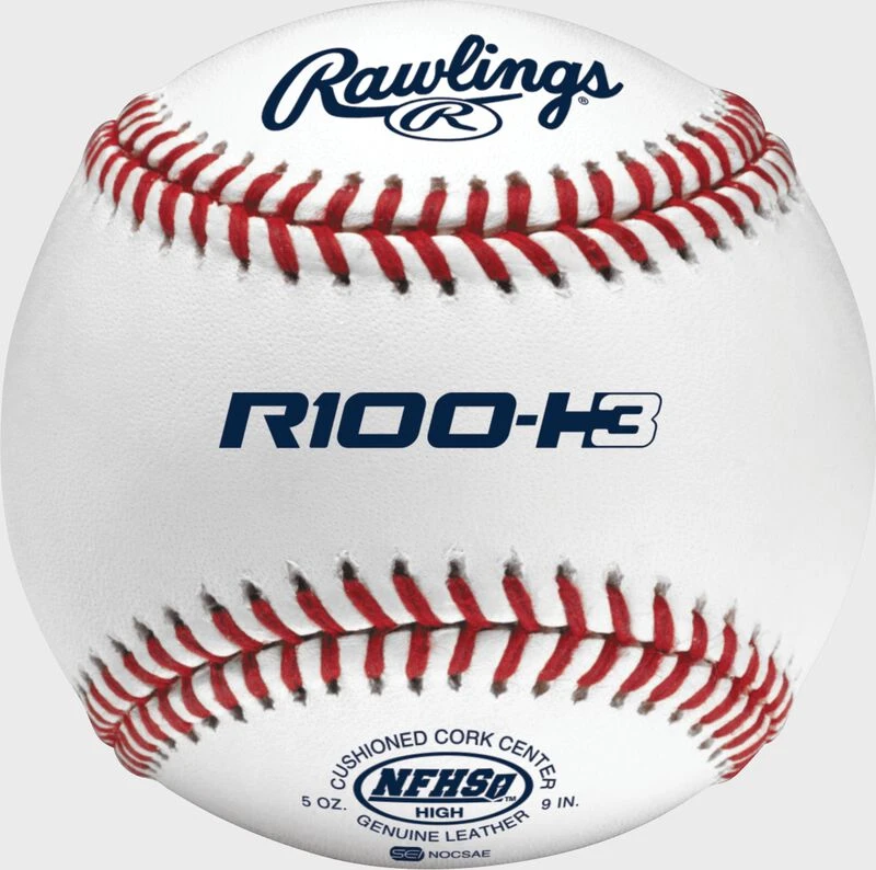 Rawlings NFHS Official High School Baseballs, 3, 6 Pack Or Dozen 3 Rawlings NFHS Official High School Baseballs, 3, 6 Pack Or Dozen