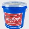 Rawlings Bucket Of 24 R12U Game Baseballs -Baseball Equipment Select Stores R12UBUCK24 1
