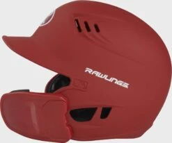 Rawlings R16 Reverse Matte Batting Helmet, Junior & Senior -Baseball Equipment Select Stores R6R07S MS 3