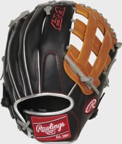 Rawlings R9 ContoUR 12-inch Baseball Glove -Baseball Equipment Select Stores R9120U 6BT 2