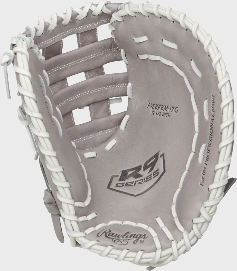 Rawlings 2021 R9 Series 12.5 In Fastpitch 1st Base Mitt 5 Rawlings 2021 R9 Series 12.5 In Fastpitch 1st Base Mitt - Image 3