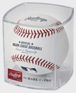 Rawlings MLB Official Baseball With Display Cube -Baseball Equipment Select Stores ROMLB R 51