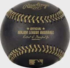 Rawlings MLB Black Baseballs