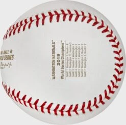 Rawlings MLB 2019 Washington Nationals World Series Champions Baseball 10 Rawlings MLB 2019 Washington Nationals World Series Champions Baseball -Baseball Equipment Select Stores WSBB19CHMP 4