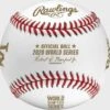 Rawlings MLB 2020 World Series Dueling Baseball -Baseball Equipment Select Stores WSBB20DL 1