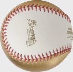 Rawlings MLB 2021 Gold World Series Dueling Baseball -Baseball Equipment Select Stores WSBB21DL 3