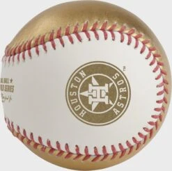 Rawlings MLB 2021 Gold World Series Dueling Baseball -Baseball Equipment Select Stores WSBB21DL 4