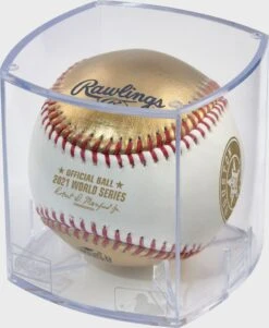 Rawlings MLB 2021 Gold World Series Dueling Baseball -Baseball Equipment Select Stores WSBB21DL 51