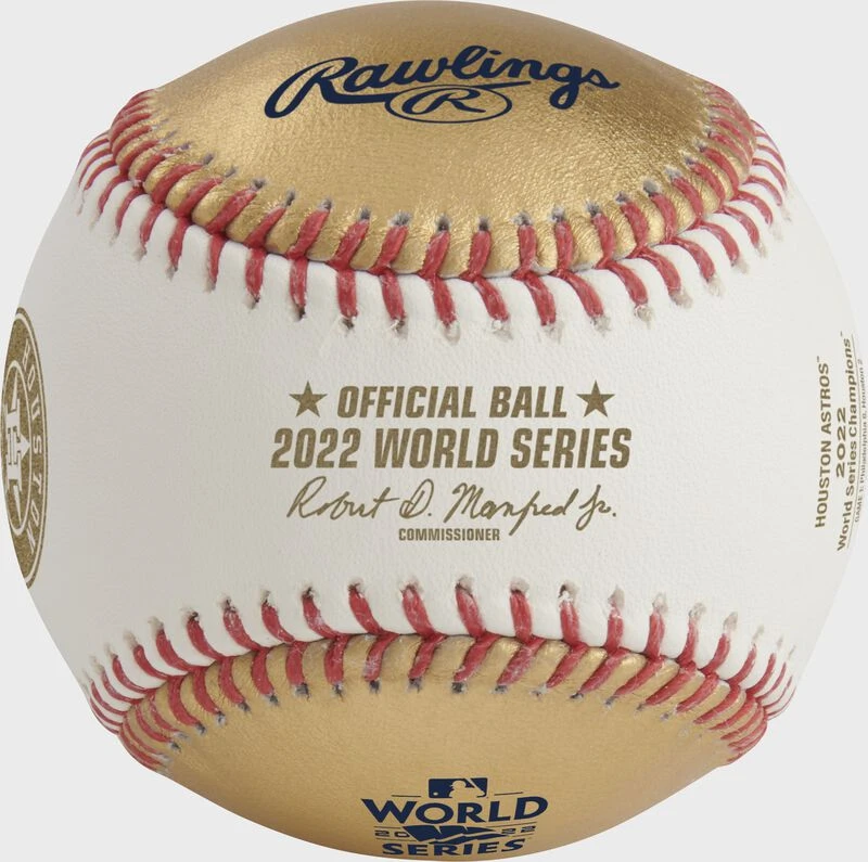 Rawlings MLB 2022 World Series Champions Baseball, Houston Astros 3 Rawlings MLB 2022 World Series Champions Baseball, Houston Astros