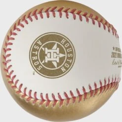 Rawlings MLB 2022 World Series Champions Baseball, Houston Astros 8 Rawlings MLB 2022 World Series Champions Baseball, Houston Astros -Baseball Equipment Select Stores WSBB22CHMP HOU 3